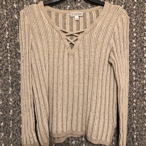 Tan sweater
